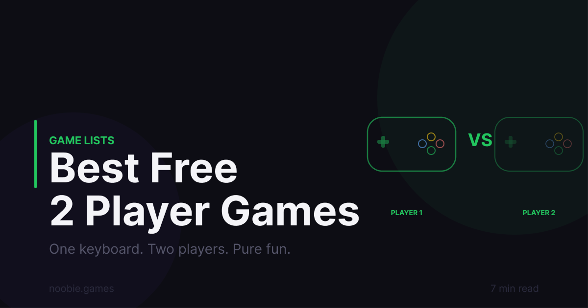 Best Free 2 Player Games Online - Play With Friends on One Computer