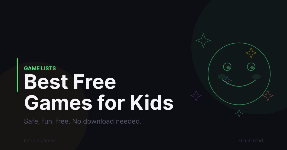 Best Free Online Games for Kids - Safe Browser Games With No Download